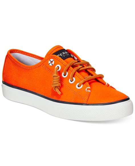 orange tennis shoes women|orange canvas sneakers for women.